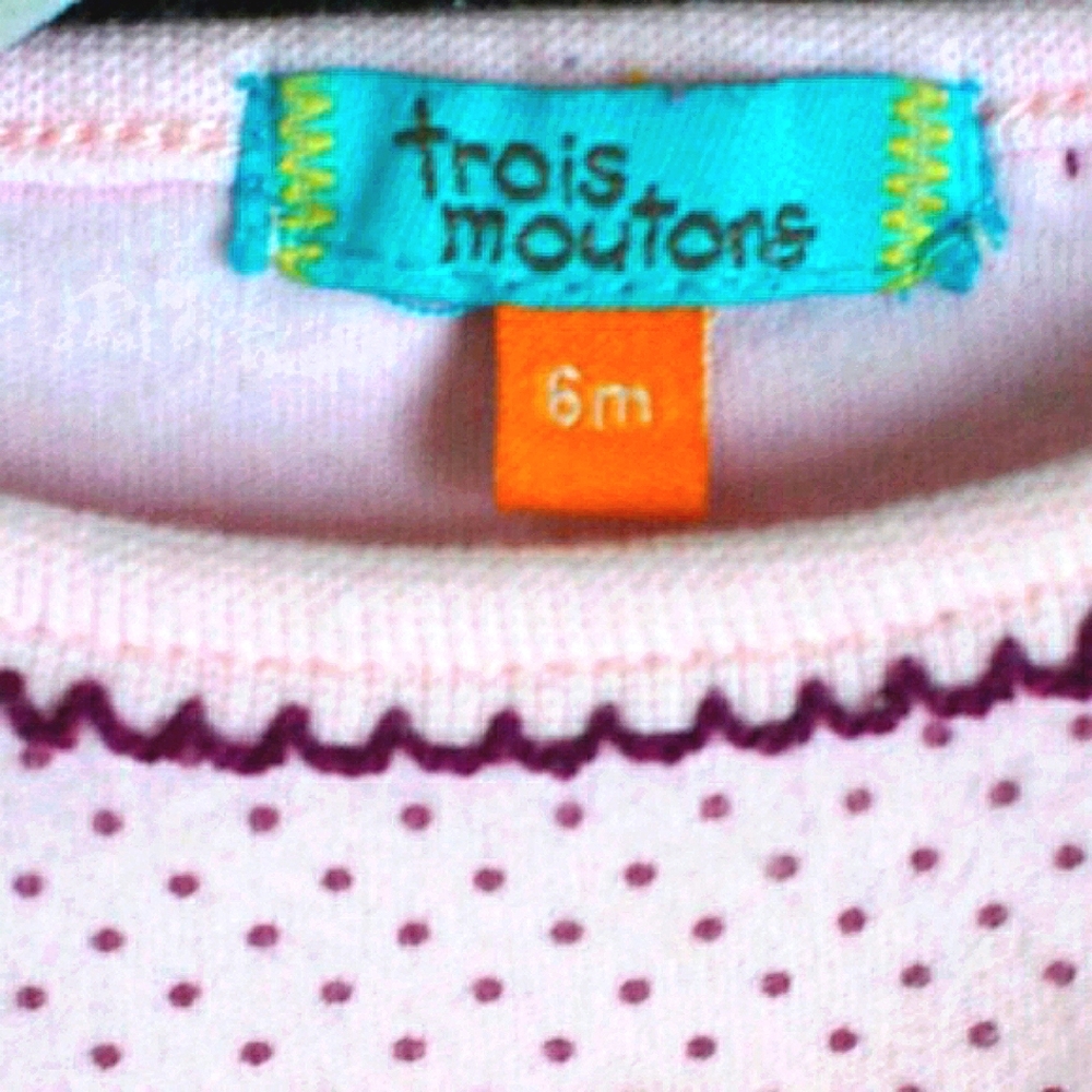 Trois Moutons | Infant Long Sleeve Baby Doll Top - Picture 2 of 5